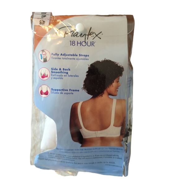 NWT Playtex 18 Hour Bra, Back Close, 40B - Picture 2 of 6